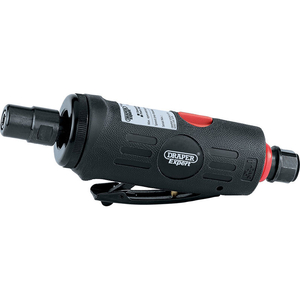 Draper Expert Soft Grip Compact Air Straight Die Grinder 6mm 4.0cfm