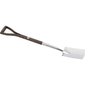 Draper Expert Stainless Steel Heritage Border Spade with Ash Handle
