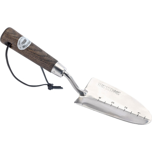 Draper Expert Stainless Steel Heritage Transplanting Trowel with 125mm Ash Handle