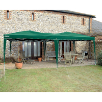 Draper Extra Large Folding Gazebo Blue 3m x 6m