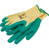 Draper Heavy Duty Latex Coated Work Gloves Green M