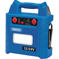Draper JS3000 Emergency Jump Starter,  Powerbank and Worklight 12v or 24v