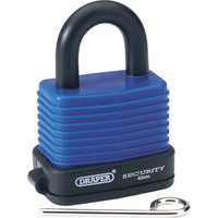 Draper Laminated Steel Resettable Combination Padlock 42mm Standard