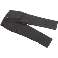 Draper Mens Polycotton Work Trousers & Knee Pad Pockets Black 36" 34"