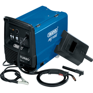Draper MWD170AT Gas / Gasless Turbo MIG Welder 160amp 240v