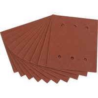 Draper Pack of Six 115 x 145mm 120G Aluminium Oxide Sanding Sheets