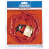 Draper Padlock And Pvc Coated Steel Chain