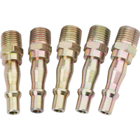 Draper PCL Air Line Adaptor Male Thread 1/4" BSP Pack of 5