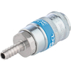 Draper PCL Air Line Coupling With Tailpiece 1/4" BSP Pack of 1