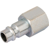 Draper PCL Euro Air Line Nut Coupling Adaptor BSP Female Thread 1/4" BSP