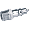 Draper PCL M100 Air Line Connectors Male Thread 1/2" BSP Pack of 2