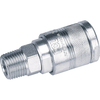 Draper PCL M100 Air Line Coupling Male Thread 1/2" BSP Pack of 1