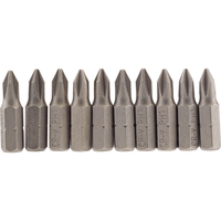 Draper Phillips Screwdriver Bit PH1 25mm Pack of 10