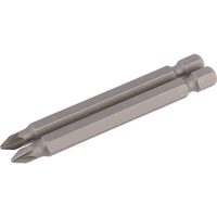 Draper Pozi Screwdriver Bit PZ1 75mm Pack of 2