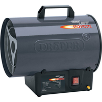 Draper PSH10B Stainless Steel Propane Gas Space Heater 240v