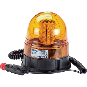 Draper RWB5 Magnetic Base LED Rotating Warning Light / Beacon