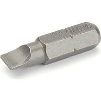 Draper Schroder Plain Slot Shot Blast Screwdriver Bits 5.5mm 25mm Pack of 2