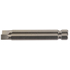 Draper Slotted Screwdriver Bit 6mm 75mm Pack of 2