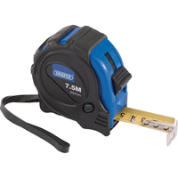 Draper Soft Grip Tape Measure Imperial & Metric 25ft / 7.5m 25mm