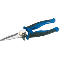 Draper Soft Grip Universal Snips Straight Cut 200mm
