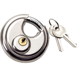 Draper Stainless Steel Padlock Closed Shackle 70mm Standard