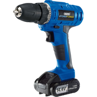 Draper Storm Force 14.4v Cordless Combi Drill 1 x 1.5ah Li-ion Charger Case