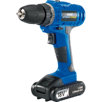 Draper Storm Force 18v Cordless Drill Drover 1 x 1.5ah Li-ion Charger Case