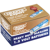 Draper Trade Pack of 24 AAA-Size Heavy Duty Alkaline Batteries