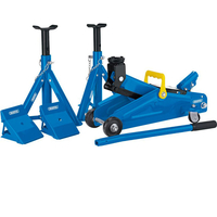 Draper Trolley Jack and Axle Stands Combination Kit 2 Tonne