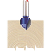 Draper V Groove Router Cutter 12.7mm 12.7mm 1/4"