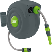Draper Wall Mounted Auto Garden Hose Reel 1/2" / 12.5mm 20m