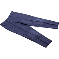 Draper Work Trousers Internal Knee Pad Pockets Navy Blue 40" 32"