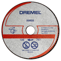 Dremel DSM510 Metal Cutting Wheel for DSM20 Saw-Max Pack of 3