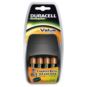 Duracell Value AA & AAA 4 Cell Battery Charger