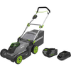 Duramaxx DM40LM41 40v Cordless Rotary Lawnmower 410mm 1 x 4ah Li-ion Charger