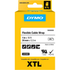 Dymo Flexible Cable Wrap Black / White 24mm 5.5m