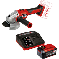 Einhell AXXIO 18/125 Q 18v Quick Release Brushless Angle Grinder 125mm 1 x 5.2ah Li-ion Charger No Case