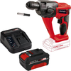 Einhell TE-HD 18 Li 18v Cordless 1.2J SDS Plus Rotary Hammer Drill 1 x 4ah Li-ion Charger No Case