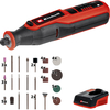 Einhell TE-MT 7.2 Li 7.2v Cordless Rotary Multi Tool with 57 Accessories 1 x 1.5ah Integrated Li-ion Charger Case