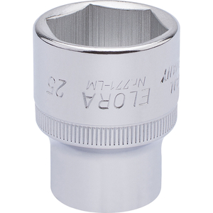 Elora 1/2" Drive Hexagon Socket Metric 1/2" 25mm