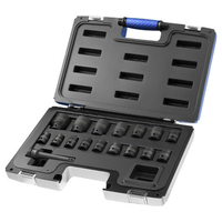 Expert by Facom 17 Piece 1/2" Drive Hex Impact Socket Set Metric 1/2"