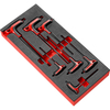 Facom 7 Piece P Handle Torx Driver Set In Foam Module T10-T40