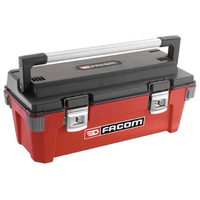 Facom Polypropylene Plastic Pro Tool Box Red 500mm / 20"