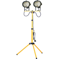 Faithfull 1000W Halogen Twin Site Light 240v