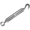 Faithfull 10mm Galvanised Straining Screw Hook & Eye