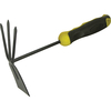 Faithfull 3 Prong Hand Hoe Cultivator with Soft Grip
