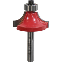 Faithfull Bearing Guided Rounding Over Ovolo Router Cutter 15.8mm 9.5mm 1/4"
