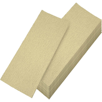Faithfull Clip On 1/3 Sanding Sheets 92mm x 230mm Medium Pack of 10