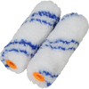 Faithfull Microfibre Mini Roller Refill 100mm Pack of 2