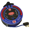 Faithfull Power Plus 4 Socket Cable Reel 10m 10amp 240v